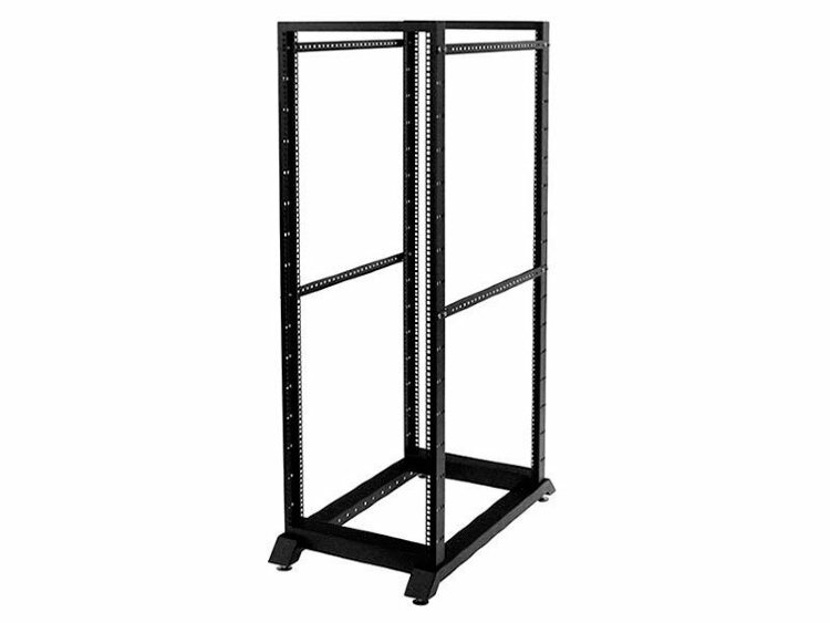 Открытая стойка 45U, глубина 600мм, черная, MAXYS — 