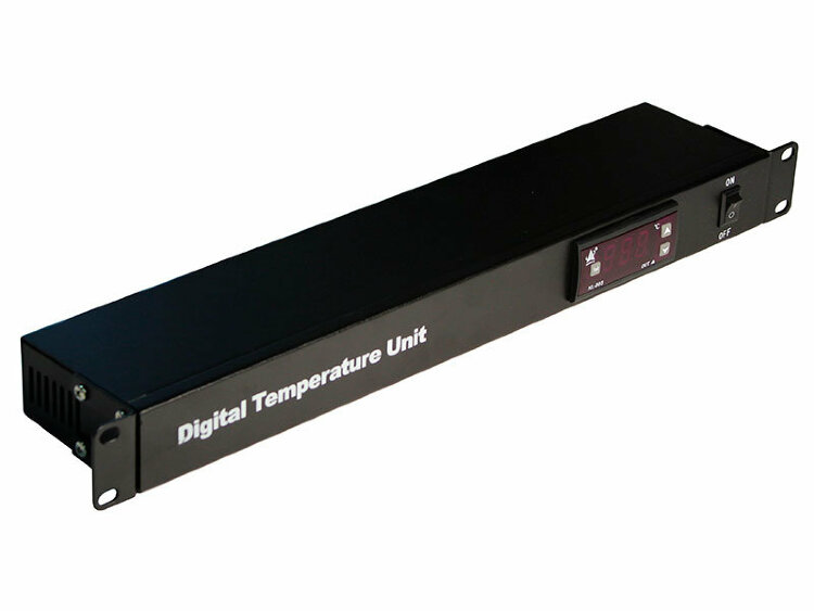 Блок управления вентиляторами 1U, c выносными термодатчиком — 