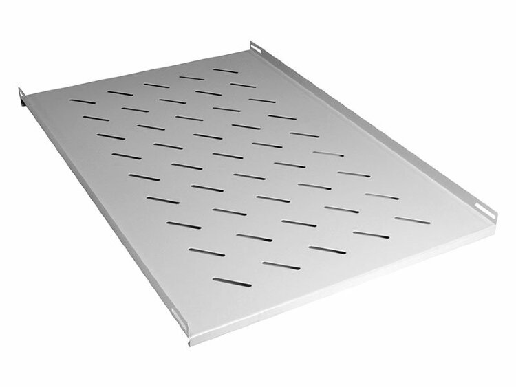 Полка стационарная 470х750мм, для напольных шкафов глубиной 1000мм, серая — 