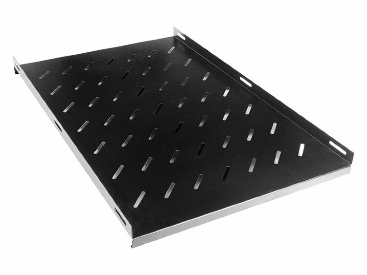 Полка стационарная 470х750мм, для напольных шкафов глубиной 1000мм, черная — 