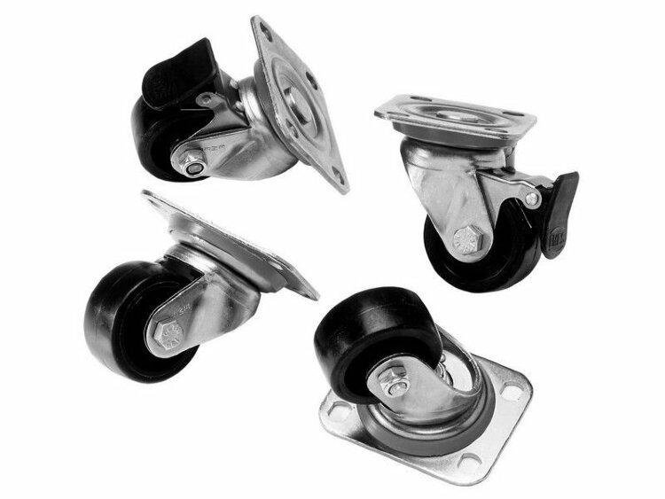 Комплект роликов для напольных шкафов 19&quot; — 